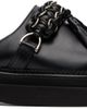 Toga Virilis Toga Virilis Black Hard Leather Slip-on Loafers - 1