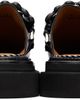Toga Virilis Toga Virilis Black Hard Leather Slip-on Loafers - 2