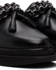 Toga Virilis Toga Virilis Black Hard Leather Slip-on Loafers - 4