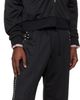 Toga Virilis Toga Virilis Black Jersey Track Pants - 4