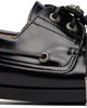 Toga Virilis Toga Virilis Black Leather Boat Shoes - 1