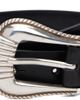 Toga Virilis Toga Virilis Black Metal Belt - 1