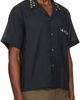 Toga Virilis Toga Virilis Black Plain Weave Metal S/S Shirt - 2