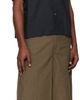 Toga Virilis Toga Virilis Black Plain Weave Metal S/S Shirt - 4
