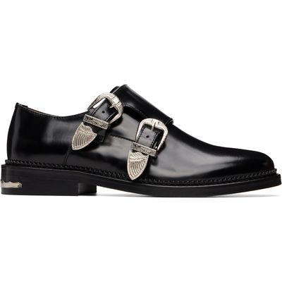 Toga Virilis Toga Virilis Black Polido Monkstraps