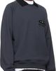 Toga Virilis Toga Virilis Black Polo Collar Sweatshirt - 2