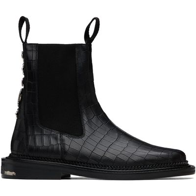 Toga Virilis Toga Virilis Black Side Gore Chelsea Boots
