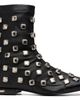 Toga Virilis Toga Virilis Black Stretch Leather Chelsea Boots - 1