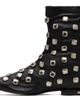 Toga Virilis Toga Virilis Black Stretch Leather Chelsea Boots - 3