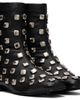 Toga Virilis Toga Virilis Black Stretch Leather Chelsea Boots - 4