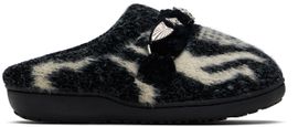Toga Virilis Toga Virilis Black SUBU Edition Knit Slipper Loafers
