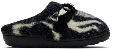Toga Virilis Toga Virilis Black SUBU Edition Knit Slipper Loafers