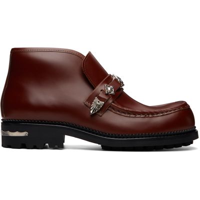 Toga Virilis Toga Virilis Brown Leather Boots