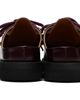 Toga Virilis Toga Virilis Burgundy Leather Derbys - 2
