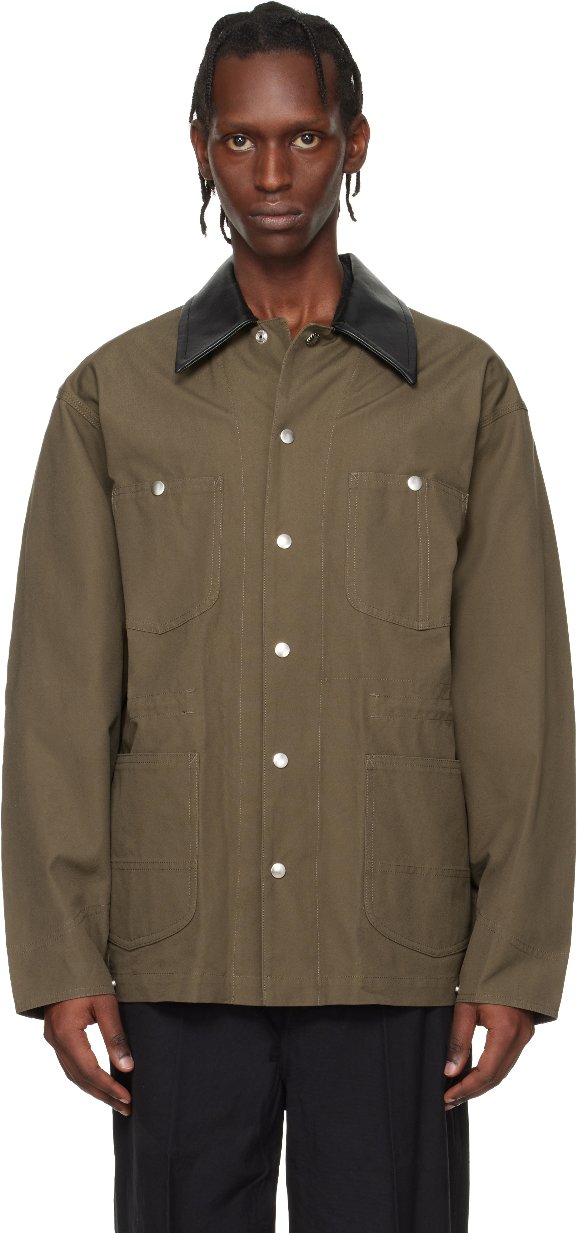 Toga Virilis - Khaki Canvas Jacket