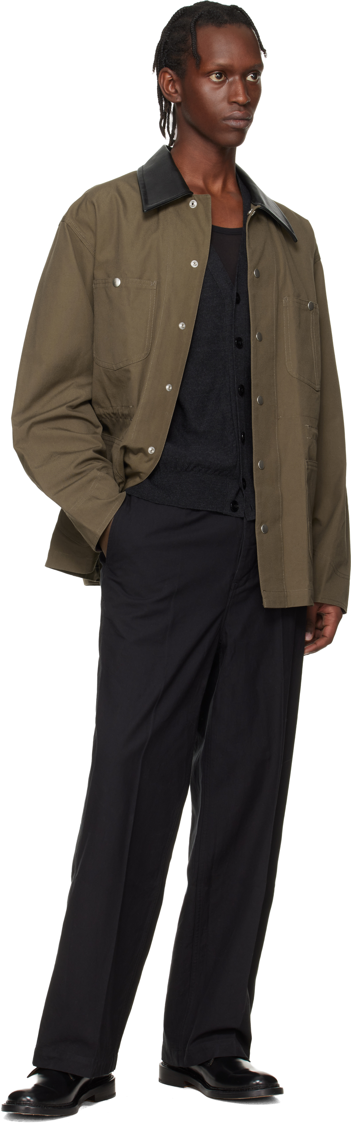 Toga Virilis - Khaki Canvas Jacket