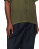 Toga Virilis Toga Virilis Khaki Cupra Stripe S/S Shirt - 4