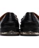 Toga Virilis Toga Virilis SSENSE Exclusive Black & White Hard Leather Loafers - 2