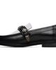 Toga Virilis Toga Virilis SSENSE Exclusive Black & White Hard Leather Loafers - 3