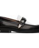 Toga Virilis Toga Virilis SSENSE Exclusive Black & White Hard Loafers - 1