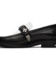 Toga Virilis Toga Virilis SSENSE Exclusive Black & White Hard Loafers - 3