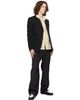 Toga Virilis Toga Virilis SSENSE Exclusive Black & White Hard Loafers - 5