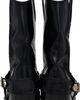 Toga Virilis Toga Virilis SSENSE Exclusive Black Hard Leather AJ1178 Boots - 2