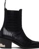 Toga Virilis Toga Virilis SSENSE Exclusive Black Hardware Chelsea Boots - 1