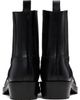 Toga Virilis Toga Virilis SSENSE Exclusive Black Leather Chelsea Boots - 2
