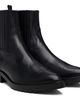 Toga Virilis Toga Virilis SSENSE Exclusive Black Leather Chelsea Boots - 4