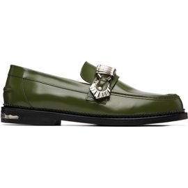 Toga Virilis Toga Virilis SSENSE Exclusive Green AJ1186 Loafers