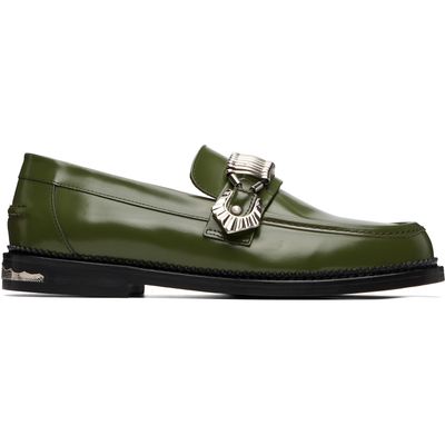 Toga Virilis Toga Virilis SSENSE Exclusive Green AJ1186 Loafers