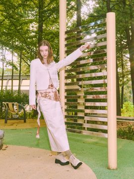 toinq Belted Wrap A-line Maxi Skirt (T249MSK908W)