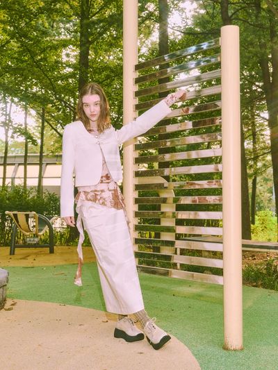 toinq Belted Wrap A-line Maxi Skirt (T249MSK908W)