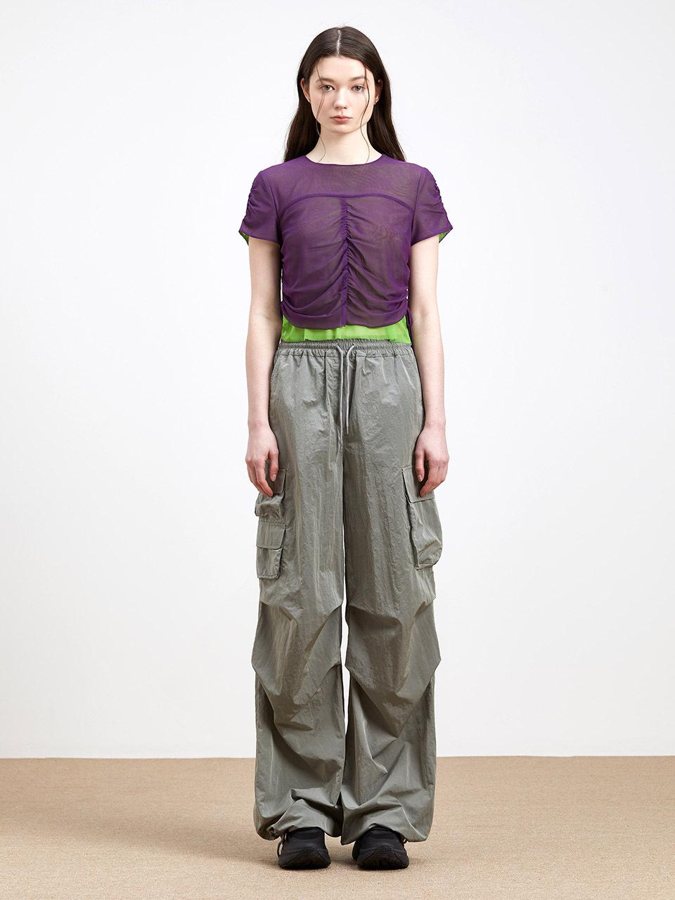toinq Cargo Parachute Pants