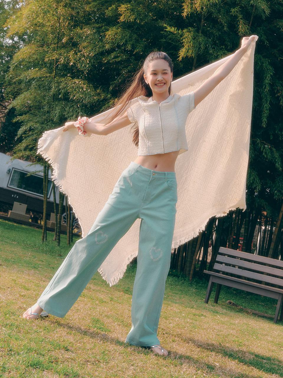 toinq Heart Wide Pants