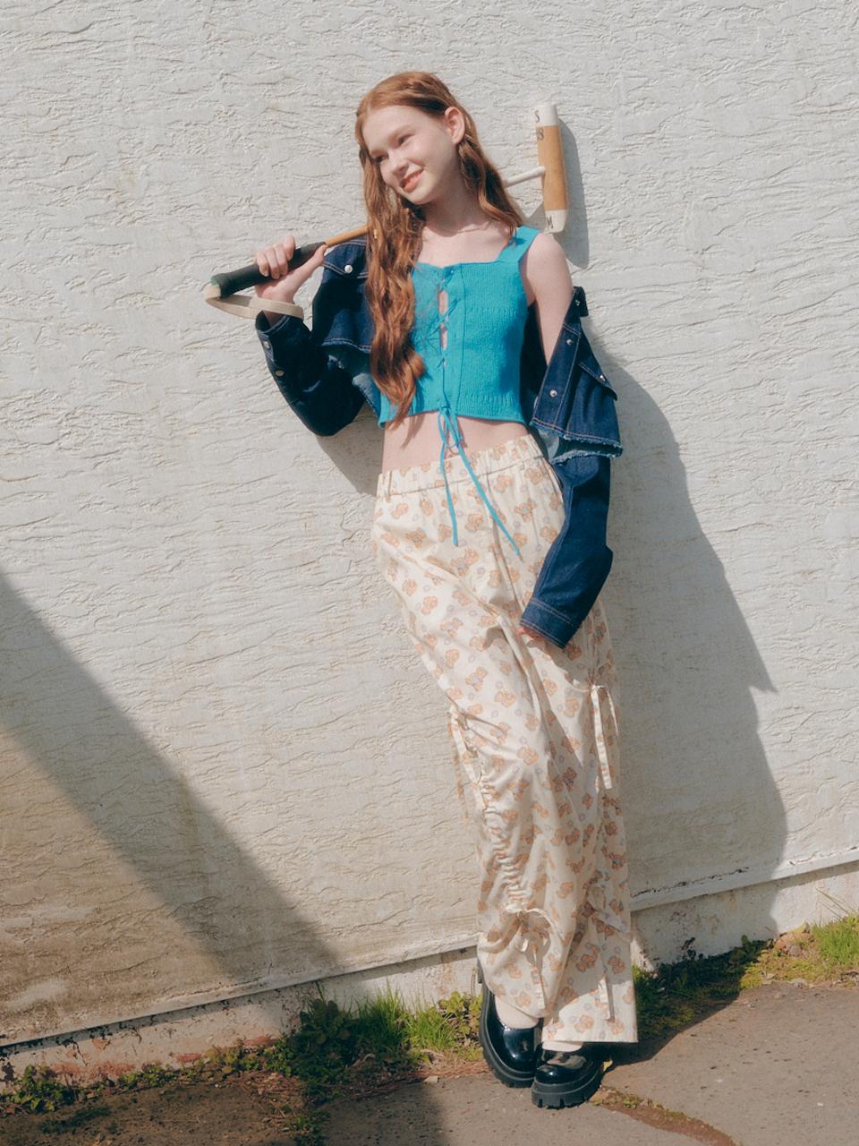toinq Teddy Bear String Pants