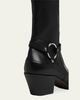 TOM FORD 45mm Clint Leather Ankle Boots - 5