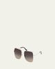 TOM FORD Chloe 52mm Oval Acetate Sunglasses - 2