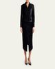 TOM FORD Croc-Embossed Velvet Single-Breasted Jacket - 2