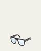 TOM FORD Cyrus 53MM Rectangular Sunglasses - 2