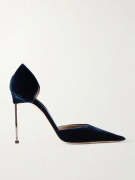 TOM FORD D'Orsay 105 velvet pumps