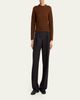 TOM FORD Double-Pleated Wool Straight-Leg Trousers - 2