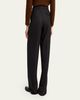 TOM FORD Double-Pleated Wool Straight-Leg Trousers - 3