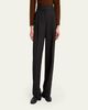 TOM FORD Double-Pleated Wool Straight-Leg Trousers - 4