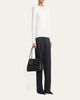 TOM FORD Eclipse Medium Leather Shoulder Bag - 5