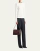 TOM FORD Grained Leather Shoulder Bag - 5
