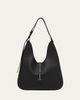 TOM FORD Kara Medium Hanging T Leather Hobo Bag - 1