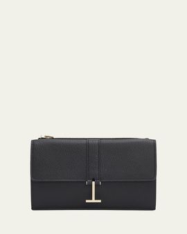 TOM FORD Kara Mini Leather Hanging T Crossbody Bag