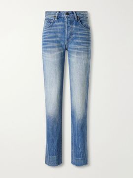 TOM FORD Melanie high-waist straight-leg jeans